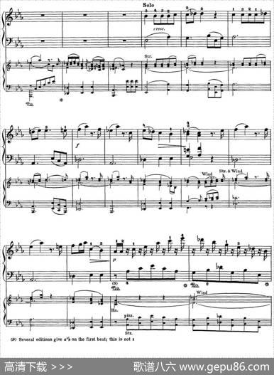 二十八部钢琴协奏曲No.22（P46-61）|莫扎特
