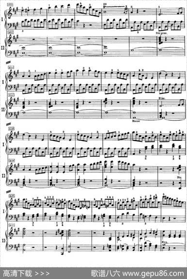 二十八部钢琴协奏曲No.23（P31-49）|莫扎特