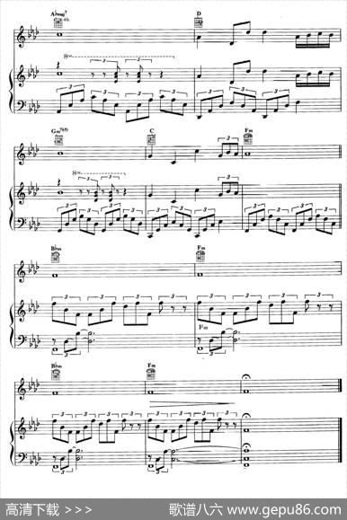 电影配乐大师莫瑞康最佳20首钢琴谱（BestofEnnioMorricone·6）|莫瑞康（EnnioMorricone）