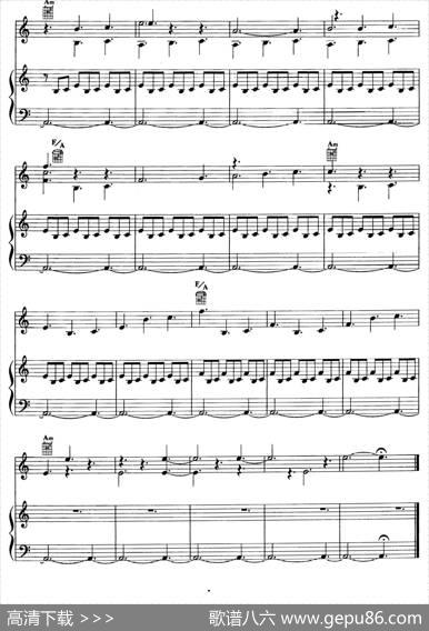 电影配乐大师莫瑞康最佳20首钢琴谱（BestofEnnioMorricone·16）|莫瑞康（EnnioMorricone）
