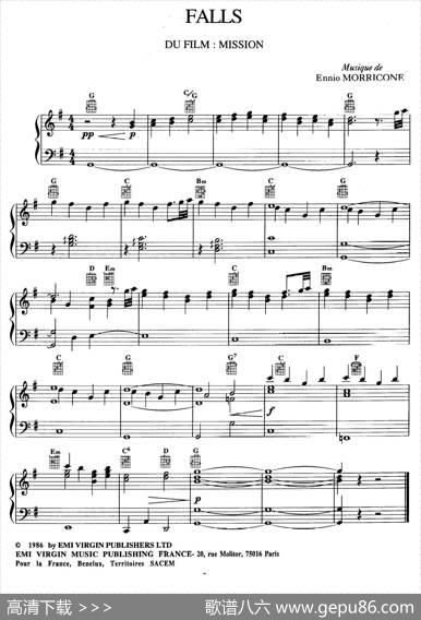 电影配乐大师莫瑞康最佳20首钢琴谱（BestofEnnioMorricone·18）|莫瑞康（EnnioMorricone）