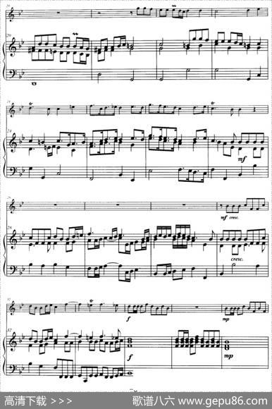 第二奏鸣曲（小号+钢琴伴奏）|[德]戈弗雷·凯勒