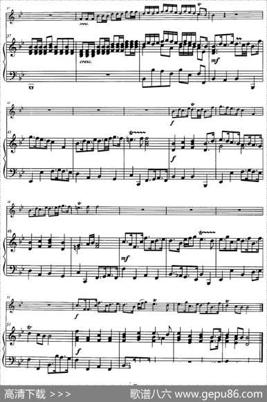 第二奏鸣曲（小号+钢琴伴奏）|[德]戈弗雷·凯勒
