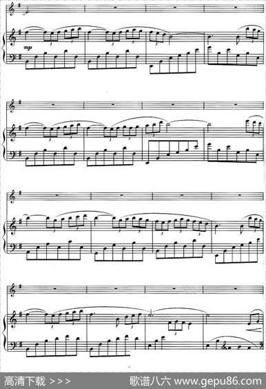 神秘园——晚祷（EVENSONG、小提琴+钢琴伴奏）
