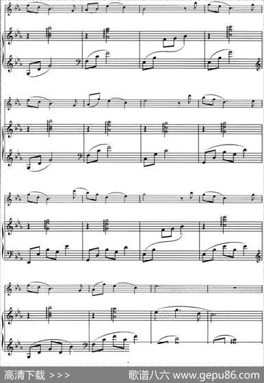 神秘园——蝴蝶（PAPILLON、小提琴+钢琴伴奏）