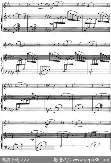 神秘园——蝴蝶（PAPILLON、小提琴+钢琴伴奏）