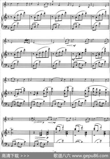 神秘园——夜曲（NOCTURNE、小提琴+钢琴伴奏）