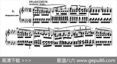 6PreludesandFuguesOp.35（6首前奏曲与赋格·5）|菲利克斯·门德尔松-巴托尔迪