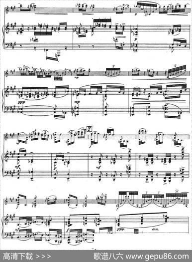 伊萨伊作品集：Divertimento（小提琴+钢琴伴奏）|伊萨伊