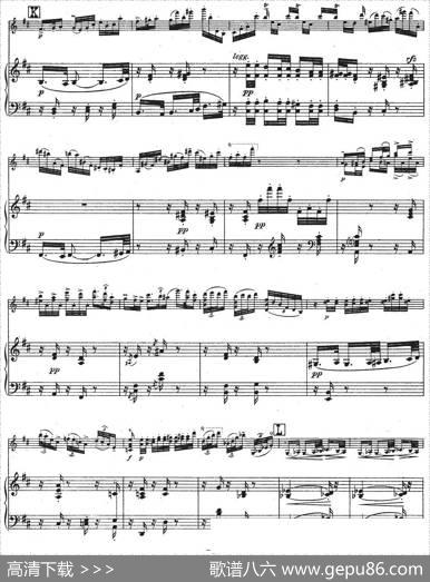 伊萨伊作品集：Divertimento（小提琴+钢琴伴奏）|伊萨伊