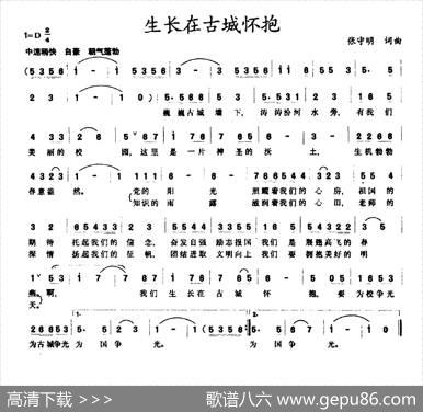 生长在古城怀抱 - 张守明|张守明