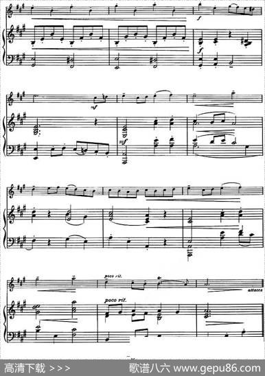 两首舞曲（布列舞曲、小步舞曲、小提琴+钢琴伴奏）|哈塞