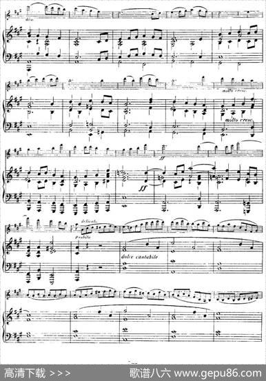 法朗克《A大调小提琴奏鸣曲》（IV）（小提琴+钢琴伴奏）|法朗克