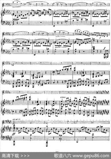 法朗克《A大调小提琴奏鸣曲》（IV）（小提琴+钢琴伴奏）|法朗克