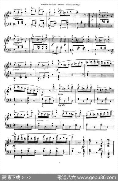 7PianoSonatinasOp.168（7首钢琴小奏鸣曲No.2）|安东·狄亚贝利