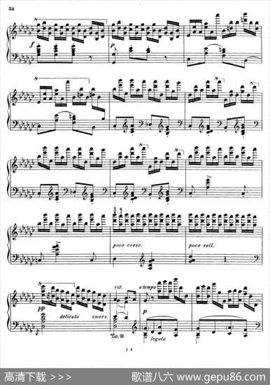 6EtudesdeConcert（6首音乐会练习曲·4）|伊西多尔·菲利普