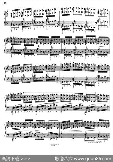 6EtudesdeConcert（6首音乐会练习曲·5）|伊西多尔·菲利普