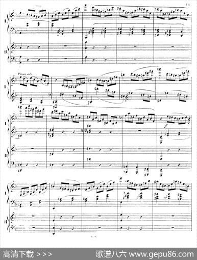 PianoConcertoNo.2inFMajorOp.35（F大调第二钢琴协奏曲·Ⅰ·双钢琴）|安东·鲁宾斯坦