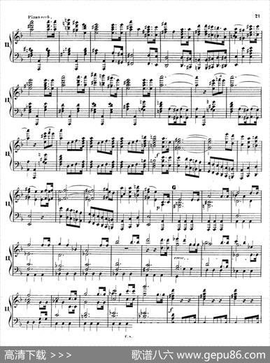 PianoConcertoNo.2inFMajorOp.35（F大调第二钢琴协奏曲·Ⅰ·双钢琴）|安东·鲁宾斯坦