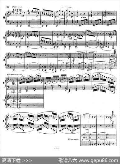 PianoConcertoNo.2inFMajorOp.35（F大调第二钢琴协奏曲·Ⅰ·双钢琴）|安东·鲁宾斯坦