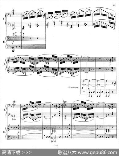 PianoConcertoNo.2inFMajorOp.35（F大调第二钢琴协奏曲·Ⅰ·双钢琴）|安东·鲁宾斯坦