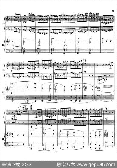 PianoConcertoNo.2inFMajorOp.35（F大调第二钢琴协奏曲·Ⅰ·双钢琴）|安东·鲁宾斯坦