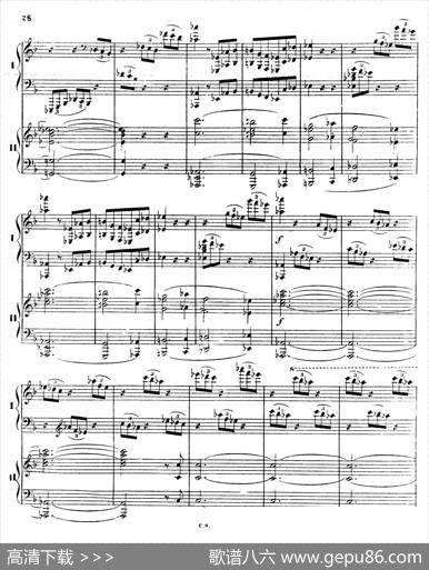 PianoConcertoNo.2inFMajorOp.35（F大调第二钢琴协奏曲·Ⅰ·双钢琴）|安东·鲁宾斯坦