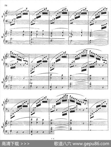 PianoConcertoNo.2inFMajorOp.35（F大调第二钢琴协奏曲·Ⅰ·双钢琴）|安东·鲁宾斯坦