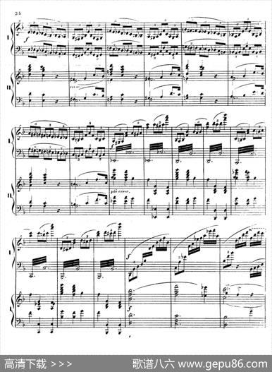 PianoConcertoNo.2inFMajorOp.35（F大调第二钢琴协奏曲·Ⅰ·双钢琴）|安东·鲁宾斯坦