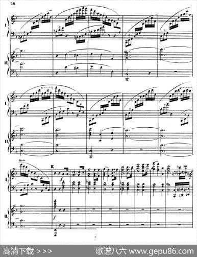 PianoConcertoNo.2inFMajorOp.35（F大调第二钢琴协奏曲·Ⅰ·双钢琴）|安东·鲁宾斯坦