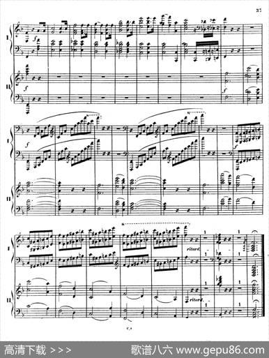PianoConcertoNo.2inFMajorOp.35（F大调第二钢琴协奏曲·Ⅰ·双钢琴）|安东·鲁宾斯坦