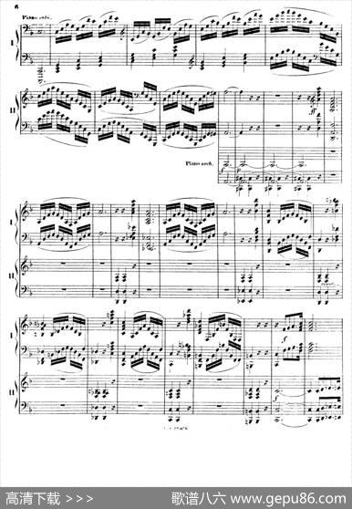 PianoConcertoNo.2inFMajorOp.35（F大调第二钢琴协奏曲·Ⅰ·双钢琴）|安东·鲁宾斯坦