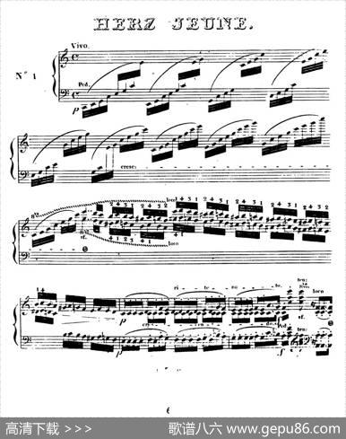 24ExercicesetPreludesOp.21（24首前奏练习曲·1）|亨利·赫尔茨
