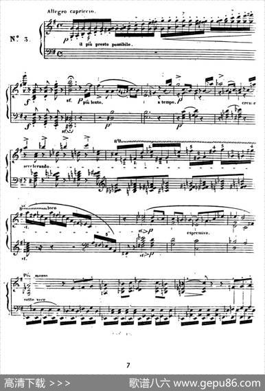 24ExercicesetPreludesOp.21（24首前奏练习曲·3）|亨利·赫尔茨
