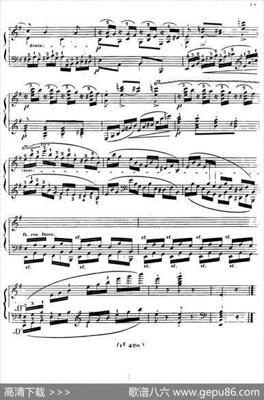 24ExercicesetPreludesOp.21（24首前奏练习曲·10）|亨利·赫尔茨