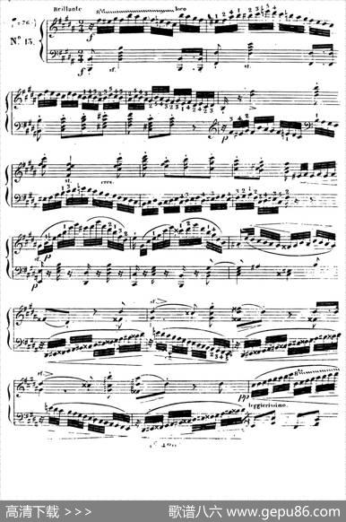 24ExercicesetPreludesOp.21（24首前奏练习曲·13）|亨利·赫尔茨
