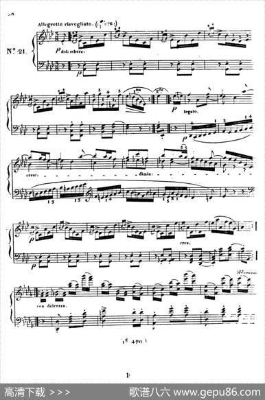 24ExercicesetPreludesOp.21（24首前奏练习曲·21）|亨利·赫尔茨