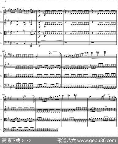 StringQuartetnr.18inEminor（E小调弦乐四重奏、P1-15）|托马西