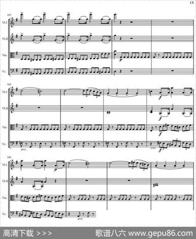 StringQuartetnr.18inEminor（E小调弦乐四重奏、P1-15）|托马西
