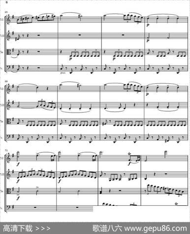 StringQuartetnr.18inEminor（E小调弦乐四重奏、P1-15）|托马西