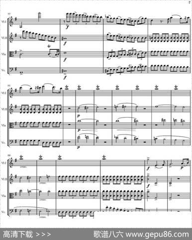StringQuartetnr.18inEminor（E小调弦乐四重奏、P1-15）|托马西
