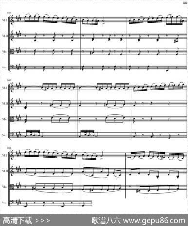 StringQuartetnr.18inEminor（E小调弦乐四重奏、P46-60）|托马西