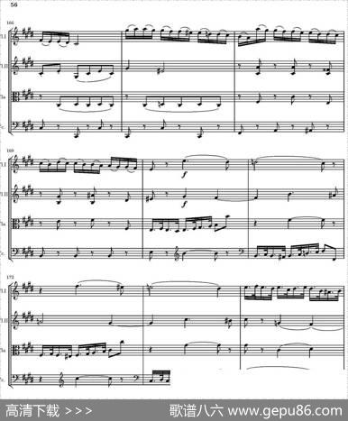 StringQuartetnr.18inEminor（E小调弦乐四重奏、P46-60）|托马西