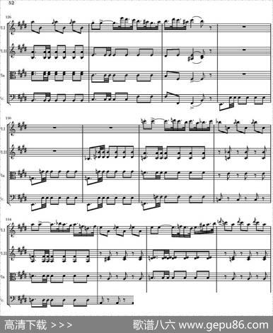StringQuartetnr.18inEminor（E小调弦乐四重奏、P46-60）|托马西