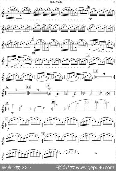 PHILIPGLASSViolinConcerto（格拉斯小提琴协奏曲I）|格拉斯