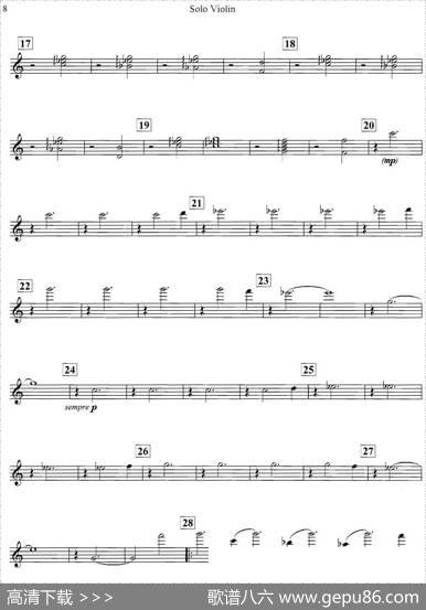 PHILIPGLASSViolinConcerto（格拉斯小提琴协奏曲II）|格拉斯