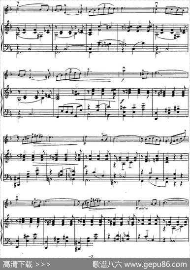 ROMANZA（小提琴+钢琴伴奏、莫什科夫斯基作曲版）|莫什科夫斯基