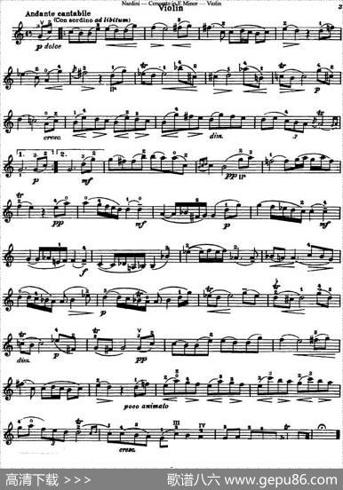 ConcertoinEMinor（纳尔蒂尼作曲版）|纳尔蒂尼