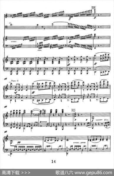 TripleConcertoinCMajorOp.56（C大调三重协奏曲·双钢琴·Ⅰ）|路德维希·冯·贝多芬