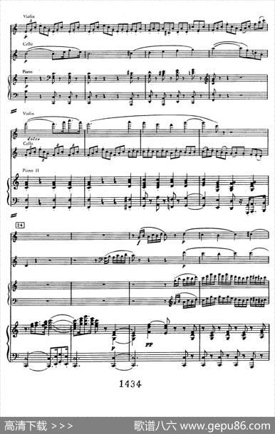 TripleConcertoinCMajorOp.56（C大调三重协奏曲·双钢琴·Ⅰ）|路德维希·冯·贝多芬